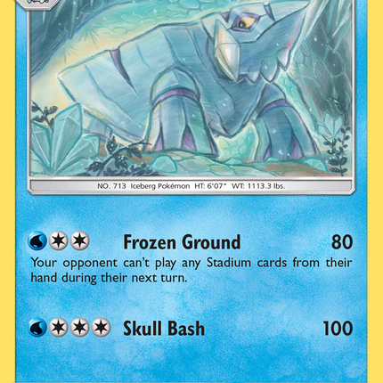 Avalugg (30/131) [Sun & Moon: Forbidden Light]
