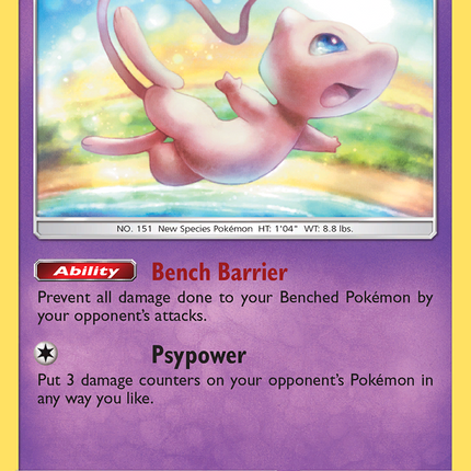 Mew (76/214) [Sun & Moon: Unbroken Bonds]
