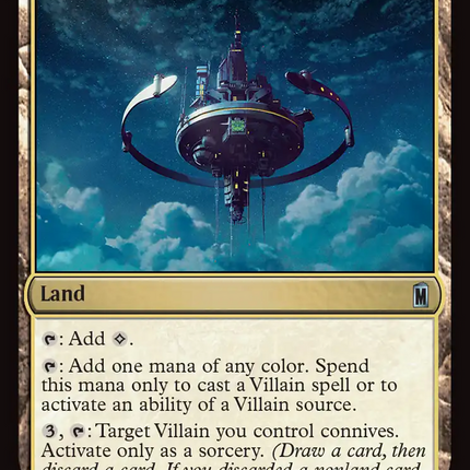 Villainous Hideout (Surge Foil) [Marvel Super Heroes]