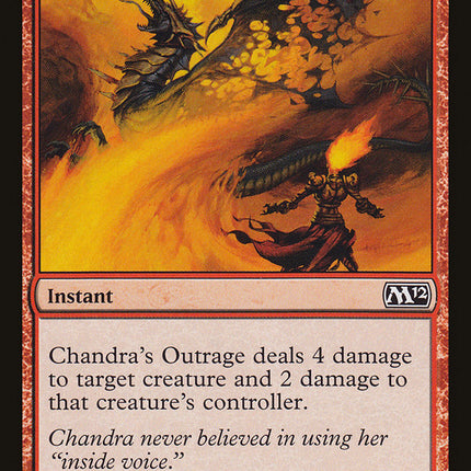 Chandra's Outrage [Magic 2012]