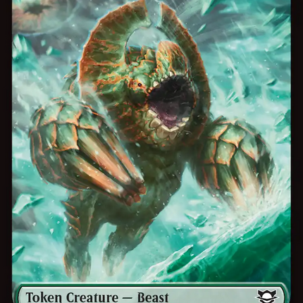 Beast (0006) // Elemental (0008) Double-Sided Token [Edge of Eternities Commander Tokens]