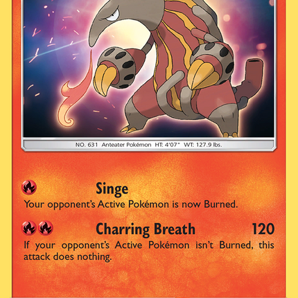 Heatmor (10/70) [Sun & Moon: Dragon Majesty]