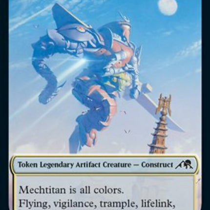 Samurai // Mechtitan Double-Sided Token [Kamigawa: Neon Dynasty Tokens]
