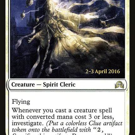 Bygone Bishop [Shadows over Innistrad Prerelease Promos]