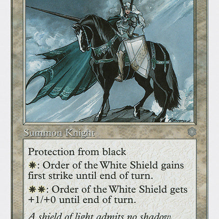 Order of the White Shield [Anthologies]