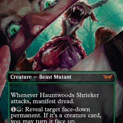 Hauntwoods Shrieker (Borderless) [Duskmourn: House of Horror]