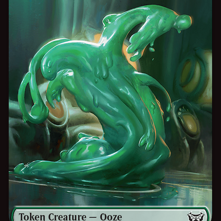 Insect (0012) // Ooze (0013) Double-Sided Token [Duskmourn: House of Horror Commander Tokens]