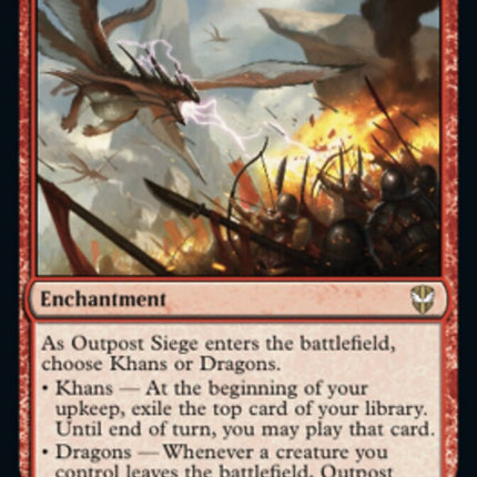 Outpost Siege [Streets of New Capenna Commander]