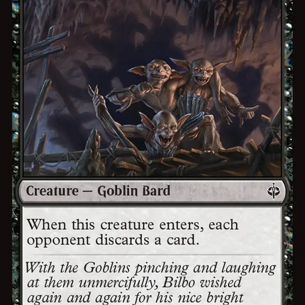 Stony-Voiced Goblins [The Hobbit]