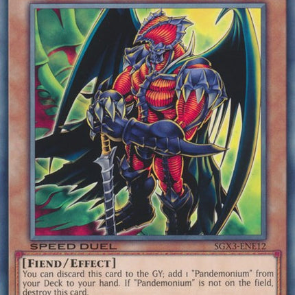 Archfiend General [SGX3-ENE12] Common