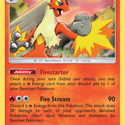 Blaziken (6/70) [Sun & Moon: Dragon Majesty]