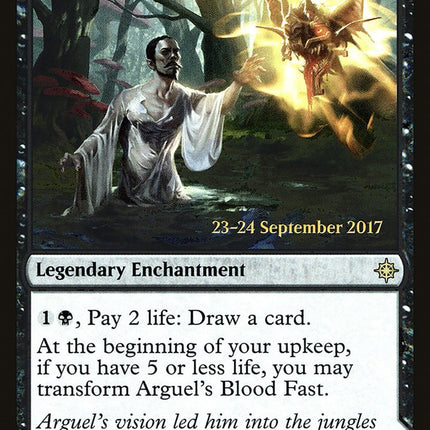 Arguel's Blood Fast // Temple of Aclazotz [Ixalan Prerelease Promos]