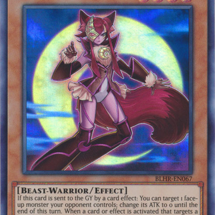 Lunalight Crimson Fox [BLHR-EN067] Ultra Rare