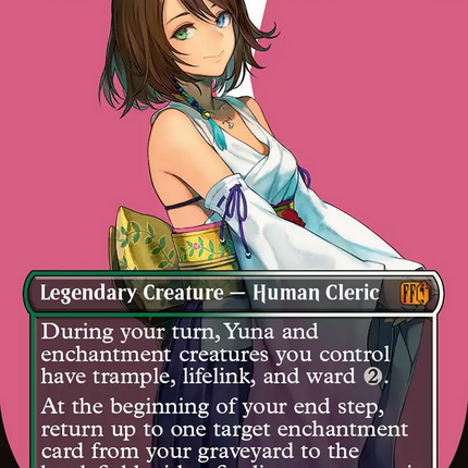 Yuna, Hope of Spira (Borderless) [FINAL FANTASY]