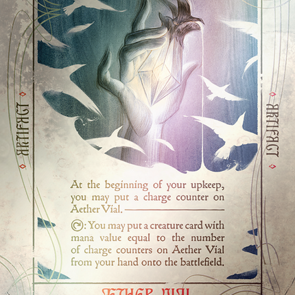 Aether Vial (Rainbow Foil) [Secret Lair Drop Series]