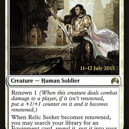 Relic Seeker [Magic Origins Prerelease Promos]