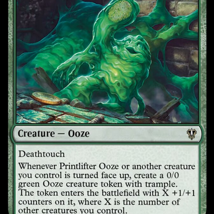 Printlifter Ooze [Murders at Karlov Manor Commander]