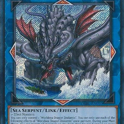 Worldsea Dragon Zealantis [DABL-EN050] Secret Rare