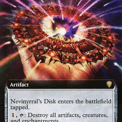 Nevinyrral's Disk (Extended Art) [Commander Legends]