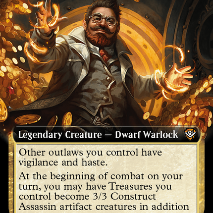 Vihaan, Goldwaker (Extended Art) [Outlaws of Thunder Junction Commander]