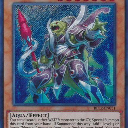 Mermail Abyssteus [BLLR-EN051] Secret Rare