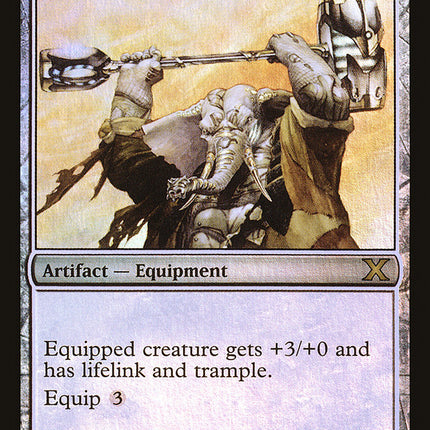 Loxodon Warhammer (Premium Foil) [Tenth Edition]