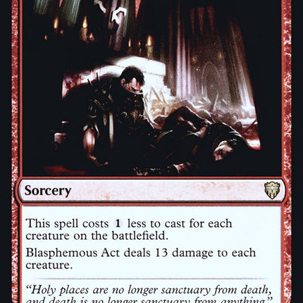 Blasphemous Act [Secret Lair: Heads I Win, Tails You Lose]