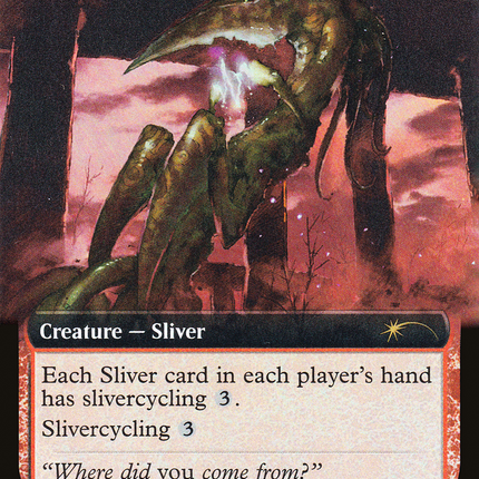 Homing Sliver (Extended Art) [Secret Lair Drop Promos]