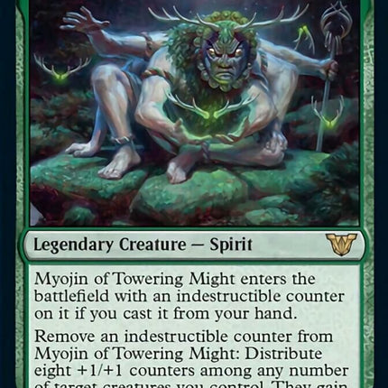 Myojin of Towering Might [Kamigawa: Neon Dynasty Commander]