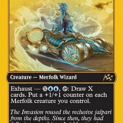 Mindspring Merfolk (First-Place Foil) [Aetherdrift]