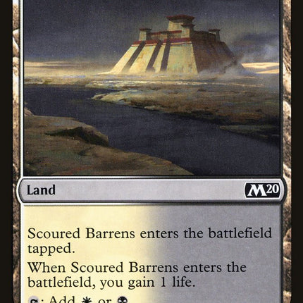 Scoured Barrens [Core Set 2020]