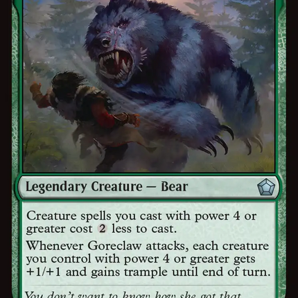 Goreclaw, Terror of Qal Sisma [Foundations Commander]