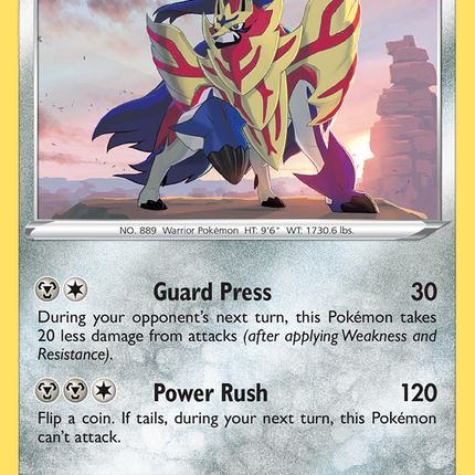 Zamazenta (140/192) [Sword & Shield: Rebel Clash]