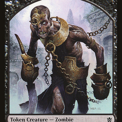 Zombie Token [Khans of Tarkir Tokens]