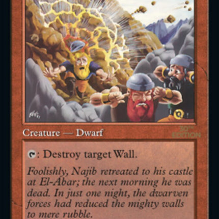 Dwarven Demolition Team (Retro) [30th Anniversary Edition]