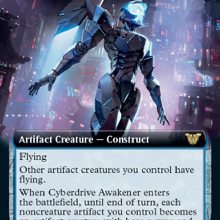 Cyberdrive Awakener (Extended Art) [Kamigawa: Neon Dynasty Commander]