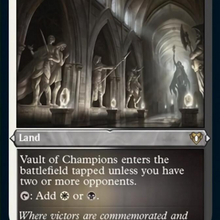 Vault of Champions (Foil Etched) [Commander Masters]