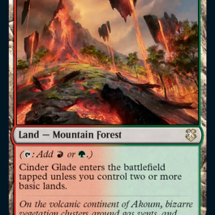 Cinder Glade [Dungeons & Dragons: Adventures in the Forgotten Realms Commander]