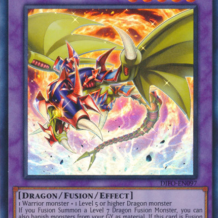 Curse of Dragon, the Magical Knight Dragon [DIFO-EN097] Super Rare