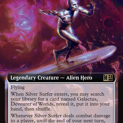 Silver Surfer, Galactus's Herald (Extended Art) [Marvel Super Heroes Commander]