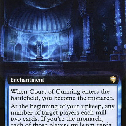 Court of Cunning (Extended Art) [Commander Legends]