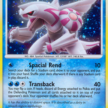 Palkia (DP27) [Diamond & Pearl: Black Star Promos]