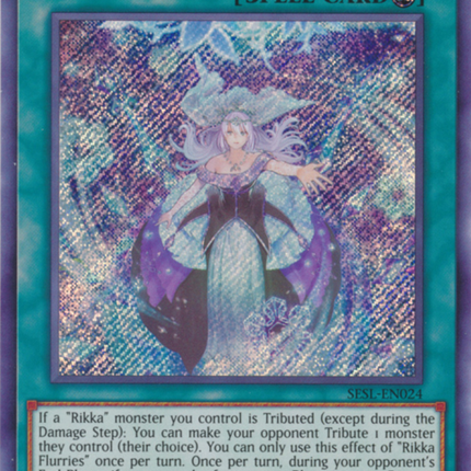 Rikka Flurries [SESL-EN024] Secret Rare