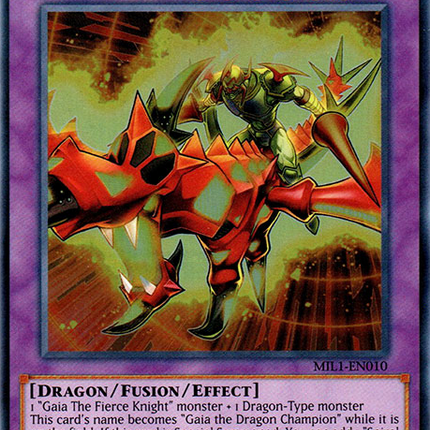 Sky Galloping Gaia the Dragon Champion [MIL1-EN010] Super Rare