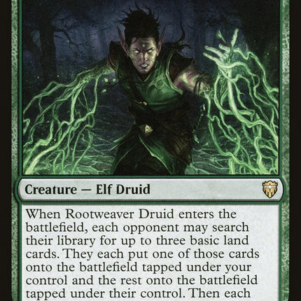 Rootweaver Druid [Commander Legends]