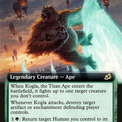 Kogla, the Titan Ape (Extended Art) [Ikoria: Lair of Behemoths]