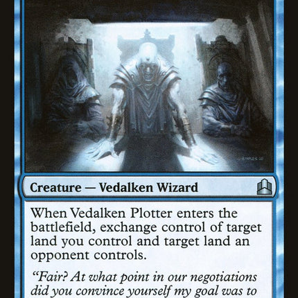 Vedalken Plotter [Commander 2011]