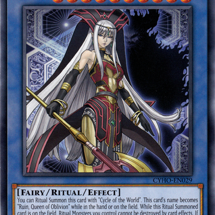 Ruin, Supreme Queen of Oblivion [CYHO-EN029] Rare