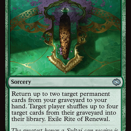 Rite of Renewal [Tarkir: Dragonstorm]