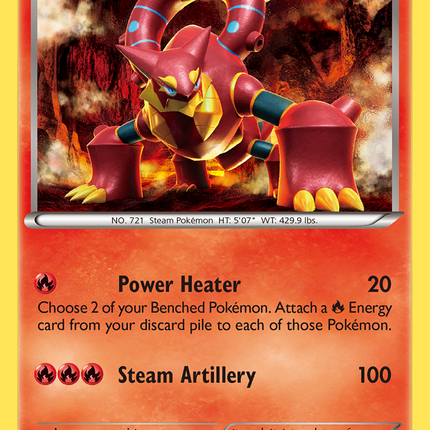 Volcanion (25/114) [XY: Steam Siege]